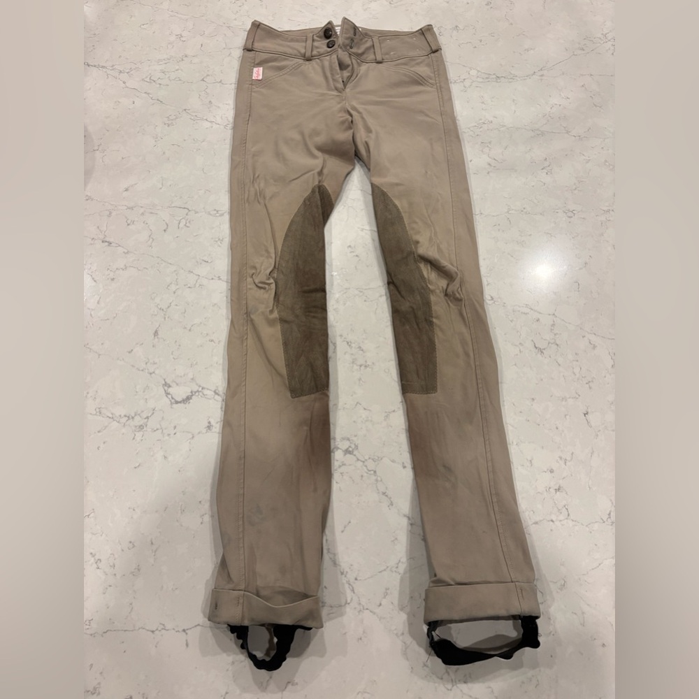 The Tailored Sportsman Jods, Kids Size 12 Regular, Tan